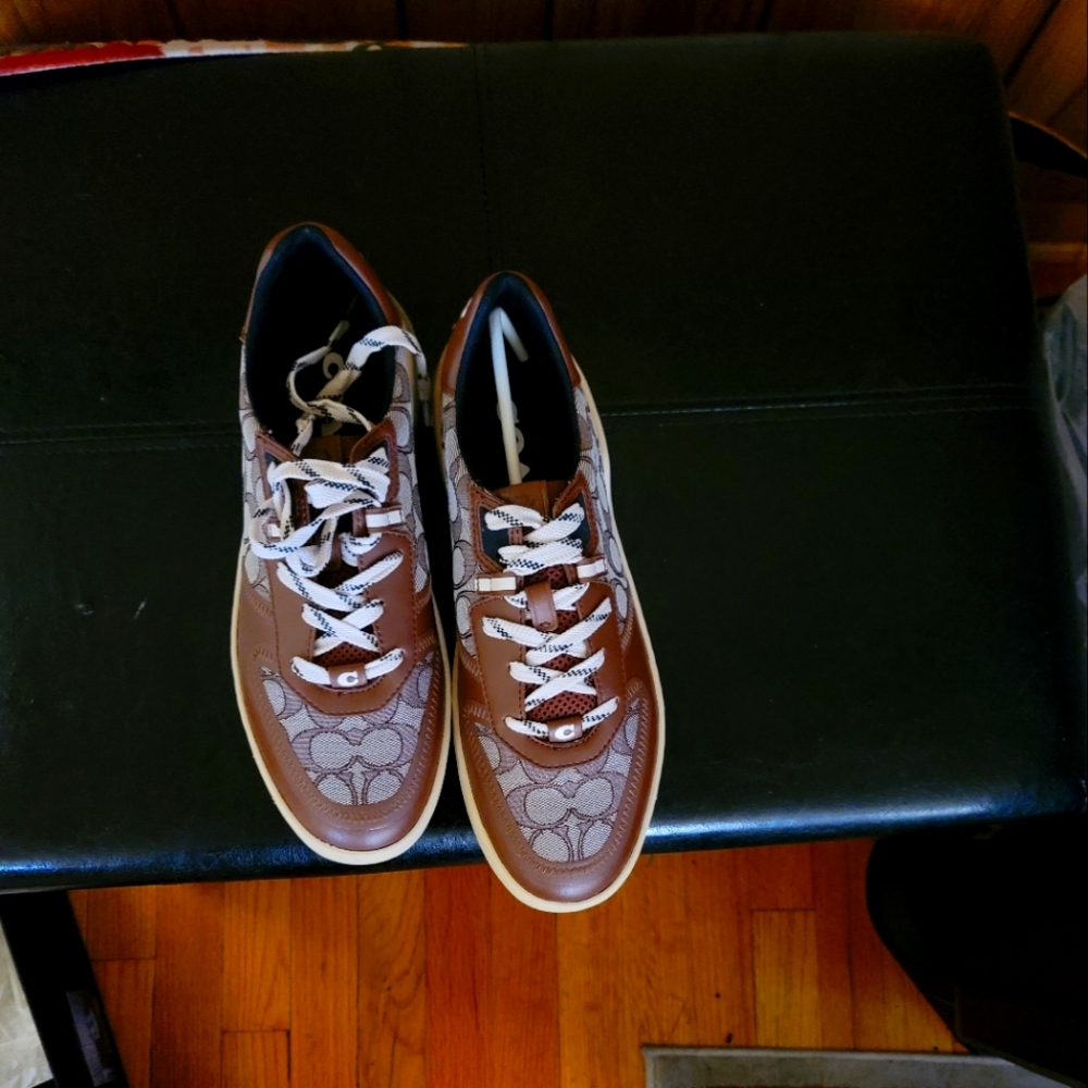 Coach Canvas shoes, size 10 US